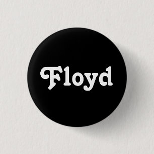 Chapa Redonda De 2,5 Cm Button Floyd