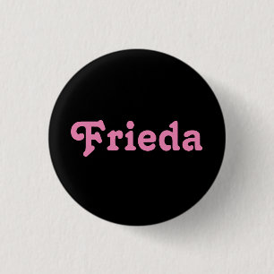Chapa Redonda De 2,5 Cm Button Frieda