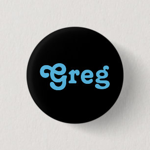 Chapa Redonda De 2,5 Cm Button Greg