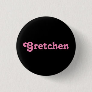 Chapa Redonda De 2,5 Cm Button Gretchen