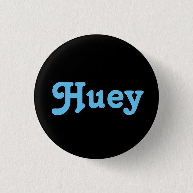 Chapa Redonda De 2,5 Cm Button Huey (Anverso)