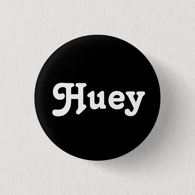 Chapa Redonda De 2,5 Cm Button Huey (Anverso)