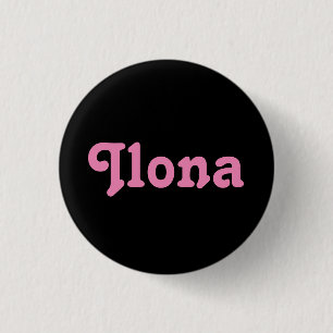 Chapa Redonda De 2,5 Cm Button Ilona