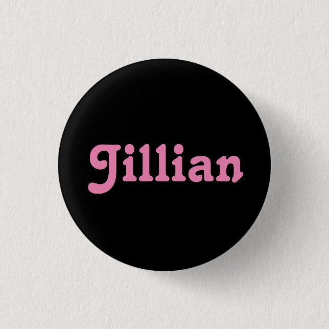 Chapa Redonda De 2,5 Cm Button Jillian (Anverso)