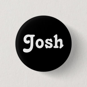 Chapa Redonda De 2,5 Cm Button Josh