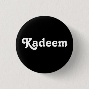 Chapa Redonda De 2,5 Cm Button Kadeem