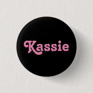 Chapa Redonda De 2,5 Cm Button Kassie
