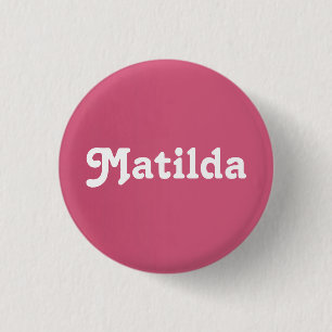 Chapa Redonda De 2,5 Cm Button Matilda