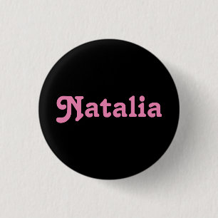 Chapa Redonda De 2,5 Cm Button Natalia