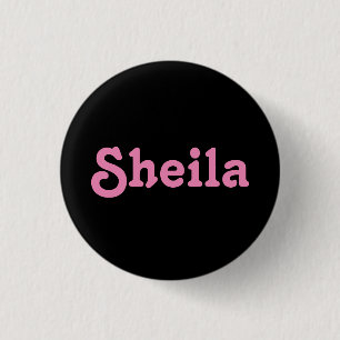 Chapa Redonda De 2,5 Cm Button Sheila