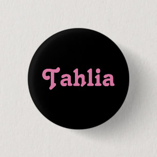 Chapa Redonda De 2,5 Cm Button Tahlia