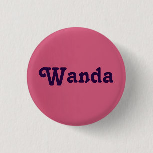 Chapa Redonda De 2,5 Cm Button Wanda