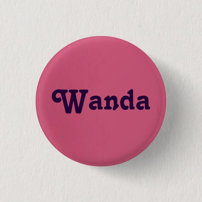 Chapa Redonda De 2,5 Cm Button Wanda (Anverso)