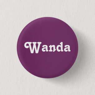 Chapa Redonda De 2,5 Cm Button Wanda