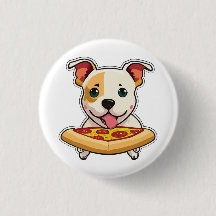 Cachorro lindo sosteniendo una rebanada de pizza