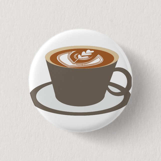 Chapa Redonda De 2,5 Cm Café (Anverso)