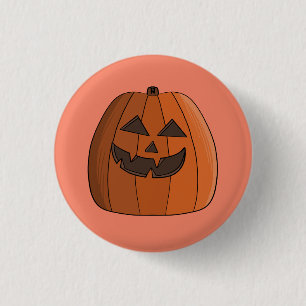 Chapa Redonda De 2,5 Cm Calabaza Cool