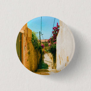 Chapa Redonda De 2,5 Cm Calle de Dubrovnik - Croacia