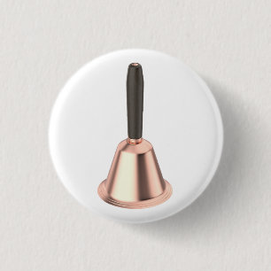 Chapa Redonda De 2,5 Cm Campana de cobre