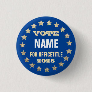 Chapa Redonda De 2,5 Cm Campaña personalizado
