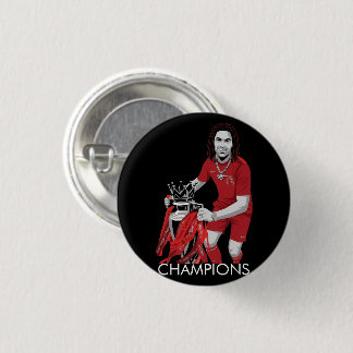 Chapa Redonda De 2,5 Cm Campeones de Inglaterra Arteta Arsenal