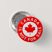 Canadá no está a la venta personalizado de hojas d
