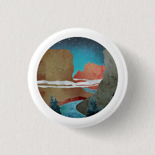 Chapa Redonda De 2,5 Cm Canyon Birds
