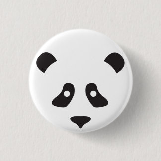 Chapa Redonda De 2,5 Cm Cara de la panda
