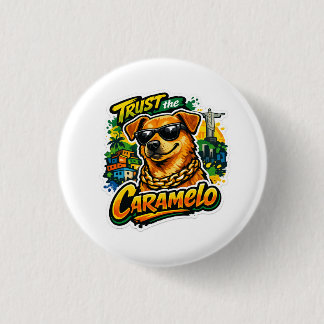 Chapa Redonda De 2,5 Cm Caramelo jefe