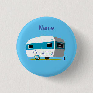 Chapa Redonda De 2,5 Cm Caravana RV Thunder_Cove