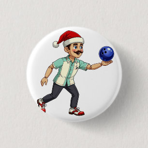 Chapa Redonda De 2,5 Cm Cascanueces Bolos Navidad Deportes Festejo Navidad