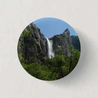 Chapa Redonda De 2,5 Cm Catarata Bridalveil en el Parque Nacional Yosemite