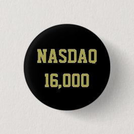 Chapa Redonda De 2,5 Cm Celebración de la Bolsa de Valores NASDAQ 16000