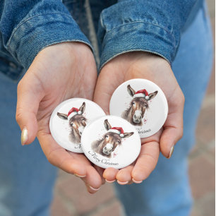 Chapa Redonda De 2,5 Cm Chaqueta de fiesta de burro occidental Flair