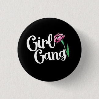 Chapa Redonda De 2,5 Cm Chica Gang
