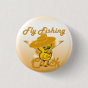 Chapa Redonda De 2,5 Cm Chick de pesca de mosca #10