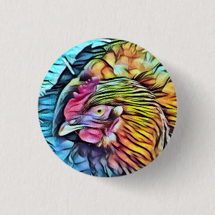 CHAPA REDONDA DE 2,5 CM CHICKEN
