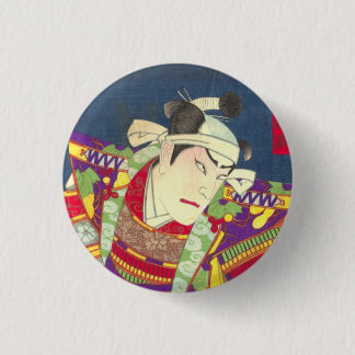 Chapa Redonda De 2,5 Cm Chikanobu Samurai 1:5