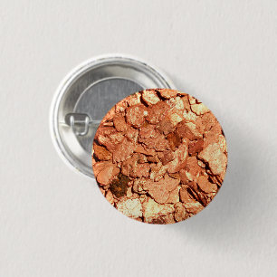 Chapa Redonda De 2,5 Cm Chips Metalizado de cobre