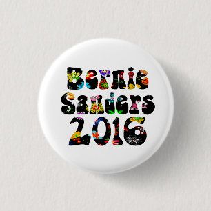 Chapa Redonda De 2,5 Cm Chorreadoras 2016 de Bernie del flower power
