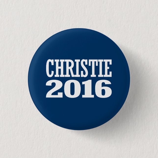 CHAPA REDONDA DE 2,5 CM CHRISTIE 2016 (Anverso)