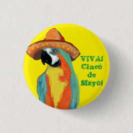 CHAPA REDONDA DE 2,5 CM CINCO DE MAYO