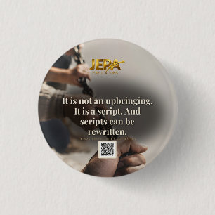 Chapa Redonda De 2,5 Cm Cita de Libro: Los Guiones Pueden Ser Reescritos