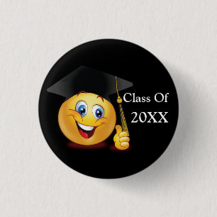 Chapa Redonda De 2,5 Cm Clase de Graduación Personalizada
