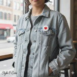 Chapa Redonda De 2,5 Cm Clean Heart Accent Pin for Everyday Fashion<br><div class="desc">Add subtle charm to your outfit with this clean heart accent pin. Perfect for daily wear,  its minimalist design complements any style effortlessly. Whether on a bag,  jacket,  or hat,  this polished pin brings a touch of love and elegance to your everyday fashion.</div>