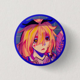 Chapa Redonda De 2,5 Cm Cleanup girl Button