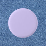 Chapa Redonda De 2,5 Cm Color sólido de lavanda pálida<br><div class="desc">Color sólido de lavanda pálida</div>