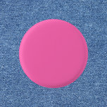 Chapa Redonda De 2,5 Cm Color sólido rosa caliente<br><div class="desc">Color sólido rosa caliente</div>