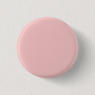 Chapa Redonda De 2,5 Cm Color sólido rosa del bebé