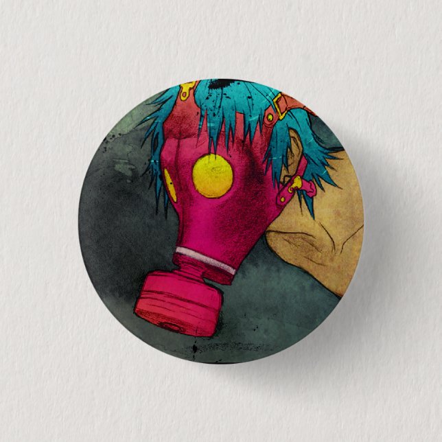 CHAPA REDONDA DE 2,5 CM COMBATE (Anverso)